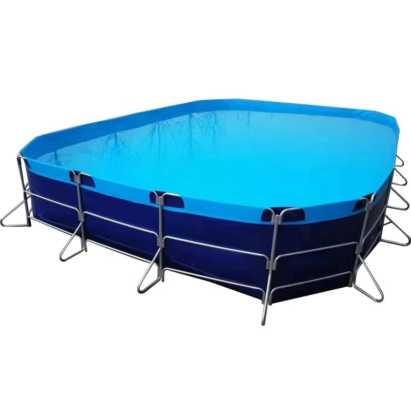 Agriculture.Farming Design - Nowy Projekt Okrągły Staw Rybny z