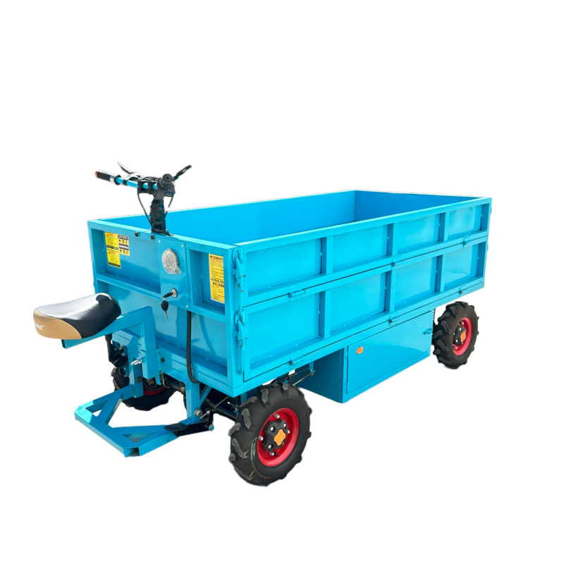 Agriculture.Farming Design - Mini Elektryczny Wózek Platformowy z Koszem,