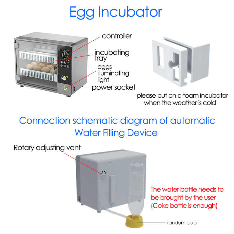 Inkubator do jaj z automatyczn – Quail Egg Incubator recenzja i cena