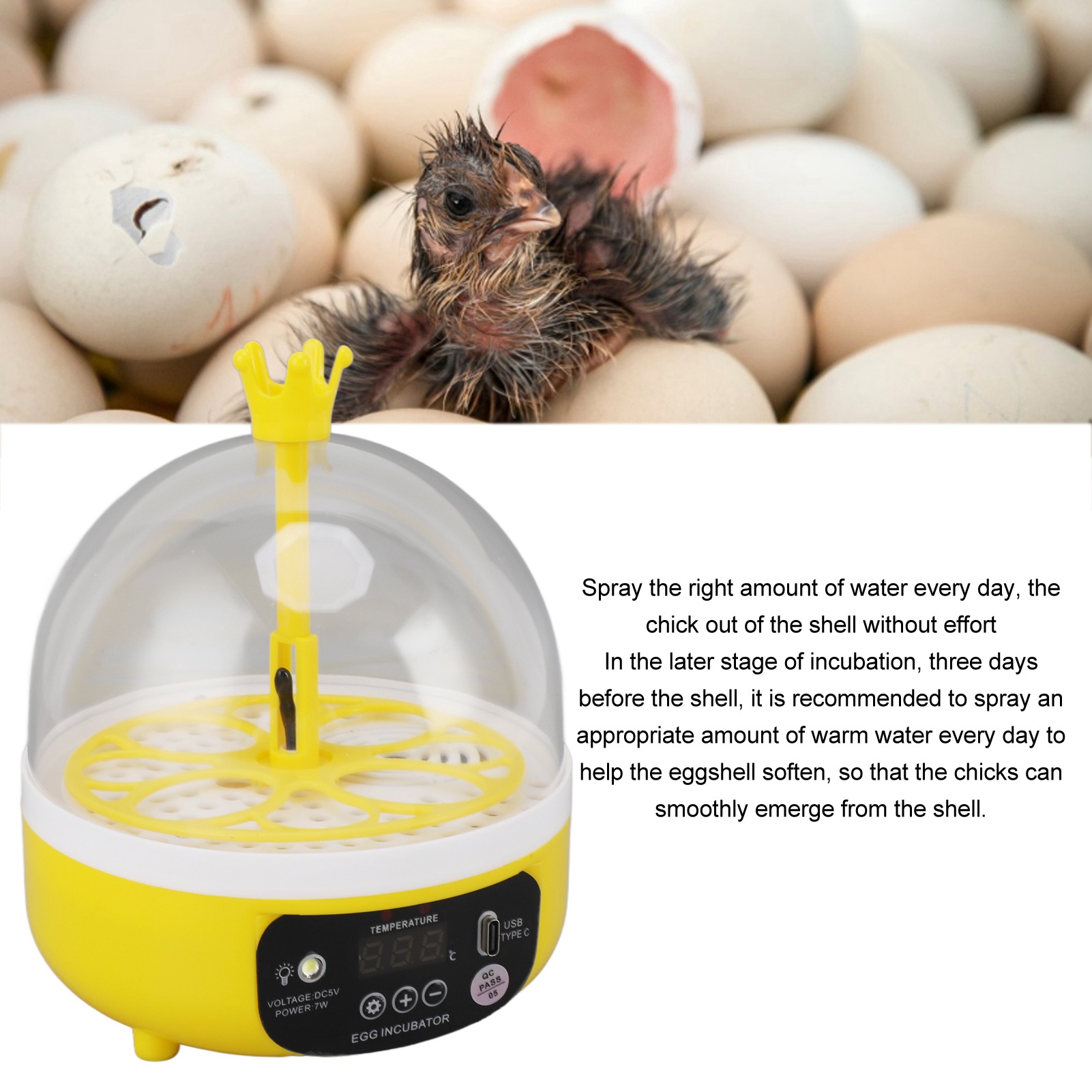Inkubator do jaj Automatyczna  – Poultry Incubator recenzja i cena