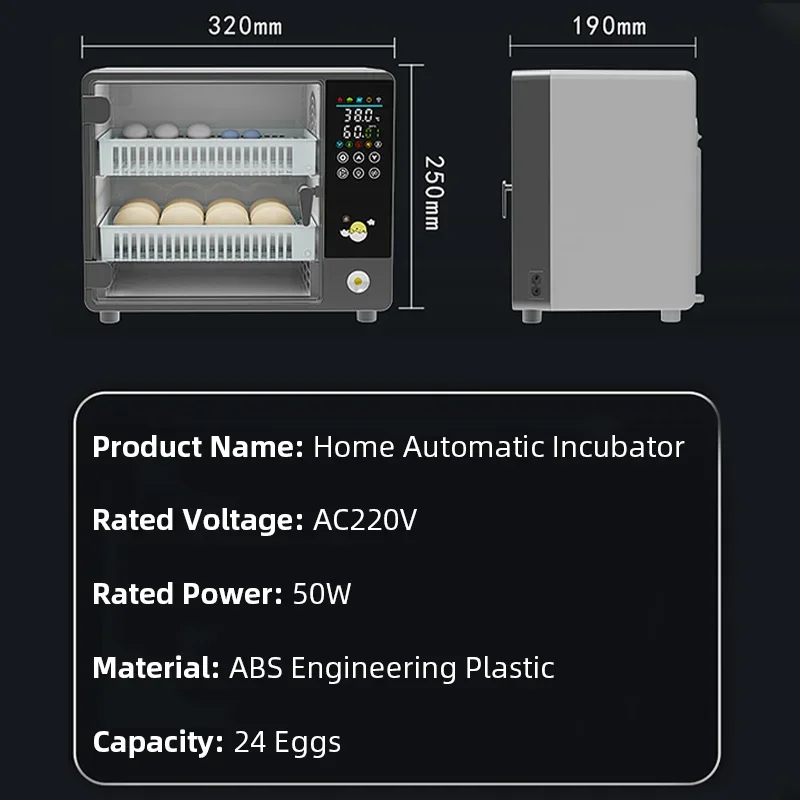 Inteligentny automatyczny inku – Poultry Incubator recenzja i cena
